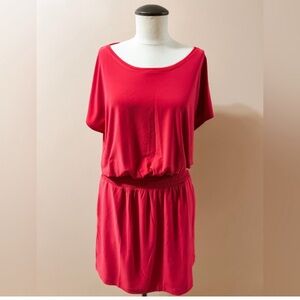 White House Black Market Vibrant Red dress